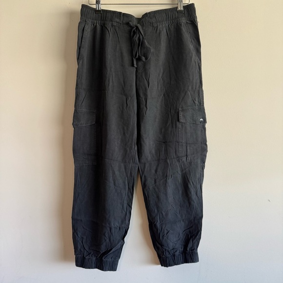 Anthropologie Cloth & Stone tencel cargo joggers size medium - Picture 1 of 7